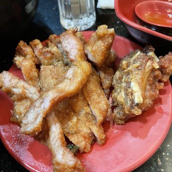 順豐排骨麵 - Their Famous Pork Chop ... not my cup of tea ... too sweet & greasy - Chinese Near Me - Hong Kong, HK