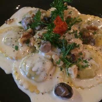 ALBA Restaurant - Mushroom ravioli - Italian Near Me - Jasper, Alberta ALBA Restaurant - Mushroom ravioli - Italian Near Me - Jasper, Alberta