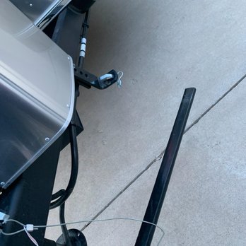 Camping World - Oklahoma City East - Buckled bracket and detached sway bar - RV Dealers Near Me - Oklahoma City, Oklahoma