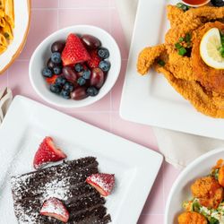 Milk & Honey Southern Inspired Kitchen - An assortment of dishes from Milk & Honey