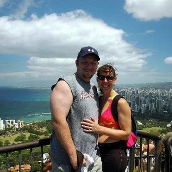Diamond Head State Monument - Us at top of DH - Parks Near Me - Honolulu, Hawaii Diamond Head State Monument - Us at top of DH - Parks Near Me - Honolulu, Hawaii