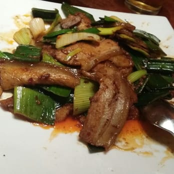 Lao Sze Chuan - Twice cooked pork belly (4/5) - Szechuan Near Me - Minneapolis, Minnesota Lao Sze Chuan - Twice cooked pork belly (4/5) - Szechuan Near Me - Minneapolis, Minnesota