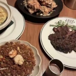 Colossal Crab Fried Rice , Salt & Pepper Lobster Tails, Japanese Wagyu A5 Ribeye , Lobster Mac & Cheese Colossal Crab Fried Rice , Salt & Pepper Lobster Tails, Japanese Wagyu A5 Ribeye , Lobster Mac & Cheese