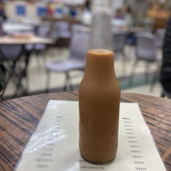 瑞記咖啡 - Cold milk tea served in a bottle here - Hong Kong Style Cafe Near Me - Hong Kong, HK 瑞記咖啡 - Cold milk tea served in a bottle here - Hong Kong Style Cafe Near Me - Hong Kong, HK