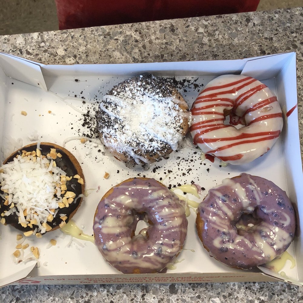 Duck Donuts - One of the boys already ate a donut before I could take the picture! - Donuts Near Me - Dayton, Ohio Duck Donuts - One of the boys already ate a donut before I could take the picture! - Donuts Near Me - Dayton, Ohio