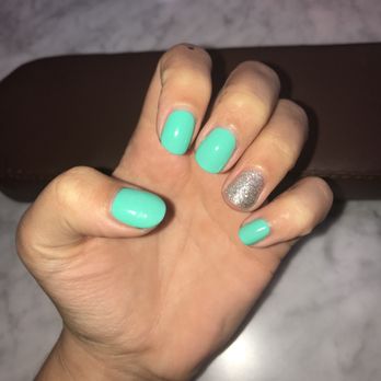 Dexter Nails & Spa - Retro 50's Nails!  $28 - Shellac Manicure - Nail Salons Near Me - Dexter, Michigan