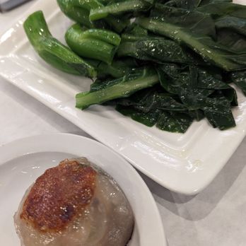 Fu Lam Mum - Chinese Broccoli and Shrimp & Chives dumplings (very good) - Dim Sum Near Me - Mountain View, California