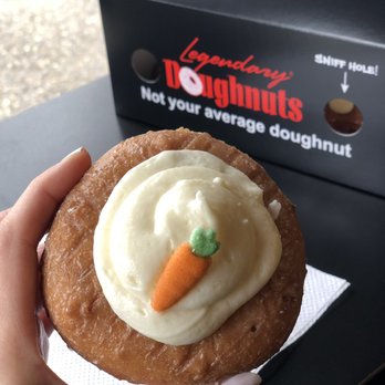 Legendary Doughnuts - Carrot cake. So good! - Donuts Near Me - Issaquah, Washington Legendary Doughnuts - Carrot cake. So good! - Donuts Near Me - Issaquah, Washington