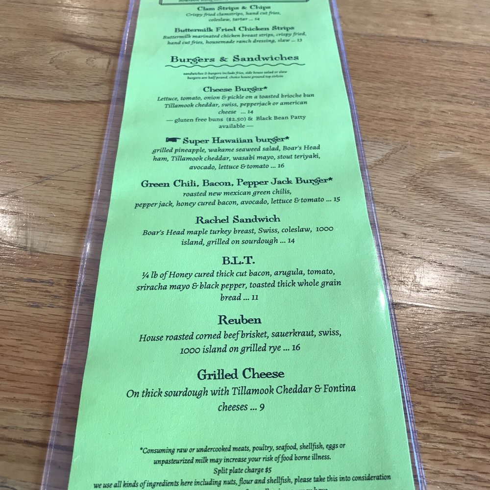 Spyglass Restaurant - Menu - New American Near Me - Otter Rock, Oregon Spyglass Restaurant - Menu - New American Near Me - Otter Rock, Oregon