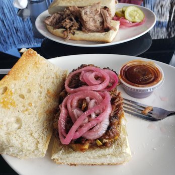 BIG8 BBQ - Brisket Sloppy Joe and Pulled Pork on Cuban Bread! - Barbeque Near Me - Cape Coral, Florida