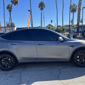 PrPro Auto Glass and Window Tint - Tesla model y wrap and tint - Auto Glass Services Near Me - Long Beach, California PrPro Auto Glass and Window Tint - Tesla model y wrap and tint - Auto Glass Services Near Me - Long Beach, California