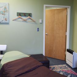 Beauty Within Skin Care - Treatment room. Energy work can be done in person or remotely.