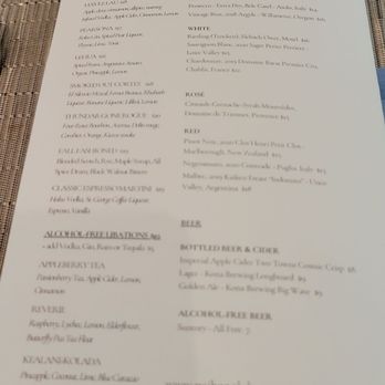 PAI Honolulu - Menu: February 2025 - New American Near Me - Honolulu, Hawaii