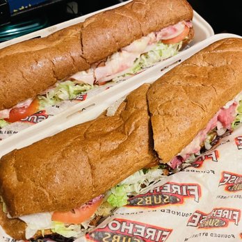 Firehouse Subs - Club on a sub (first)  New York steamer (second) - Sandwiches Near Me - Markham, Ontario