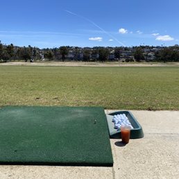Driving range view