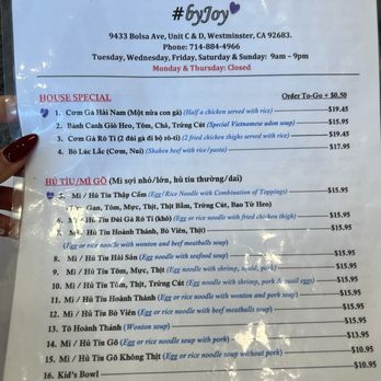 Ghien Mi Go - Menu - Noodles Near Me - Westminster, California Ghien Mi Go - Menu - Noodles Near Me - Westminster, California