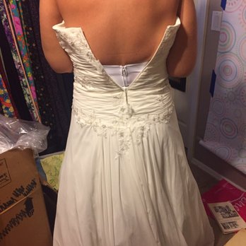 Paradise Fabrics & Costumes - This is before - Bridal Near Me - Phoenix, Arizona
