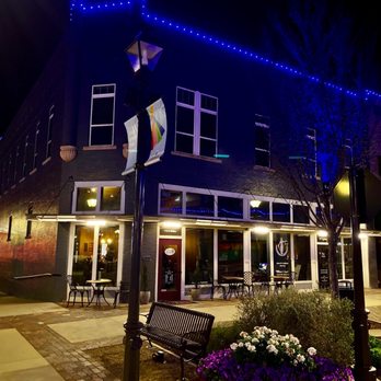 The Vine at 119 - the outside of a restaurant at night - Wine Bars Near Me - Ennis, Texas The Vine at 119 - the outside of a restaurant at night - Wine Bars Near Me - Ennis, Texas