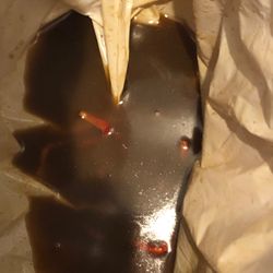 Original Lama's Seafood - This water was from a few pounds of crawfish.