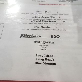 Touchdownz Seafood Bar & Grill - Drink menu - Seafood Near Me - Macon, Georgia Touchdownz Seafood Bar & Grill - Drink menu - Seafood Near Me - Macon, Georgia