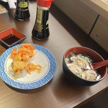 Koi Revolving Sushi - Crab sushi, roll and clear soup - Sushi Bars Near Me - Indianapolis, Indiana