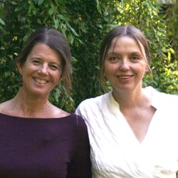 Our practitioner team: Lynne Rondelle (left) and Marketa Bilkova (right)