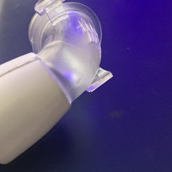 At Home Medical - Wisp nasal short tube with swivel elbow disconnecting tabs brakes.