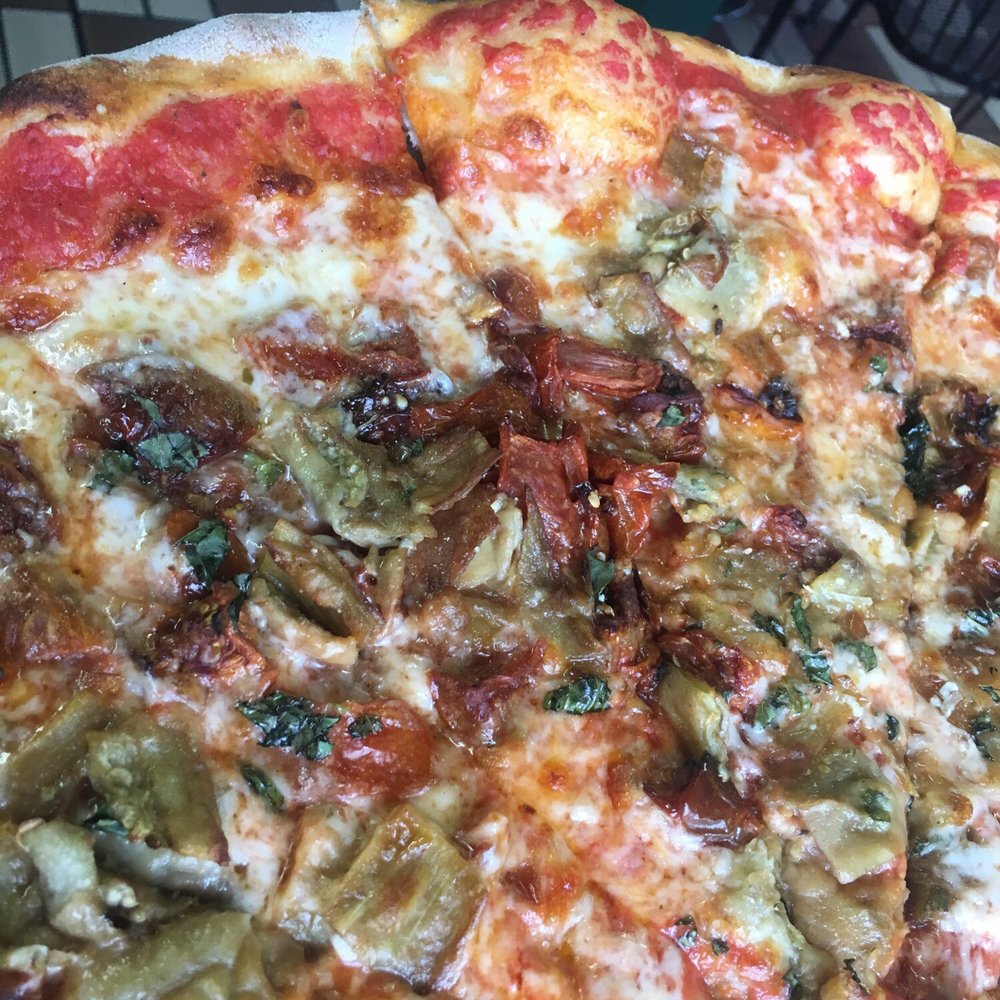 Eggplant pizza Eggplant pizza