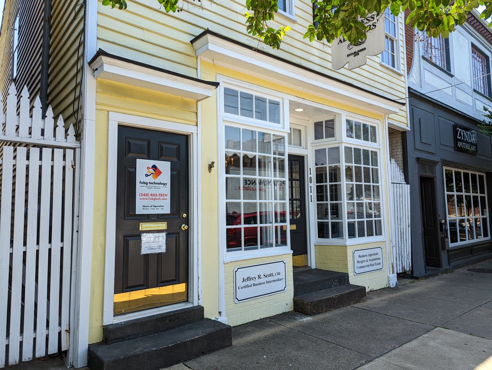 FREDERICKSBURG TECHNOLOGY Updated May 2024 1011 A Princess Anne St