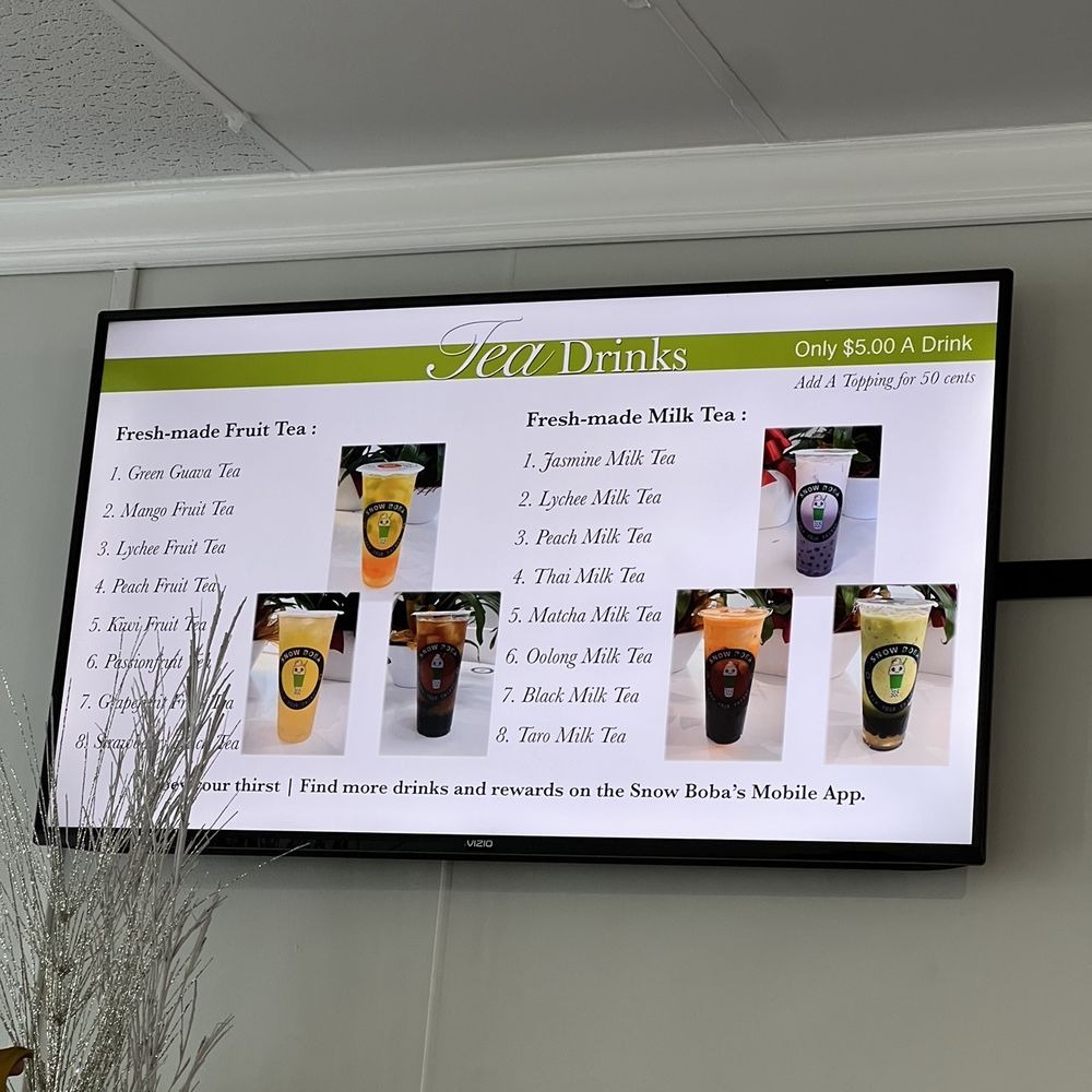 Snow Boba - menu pt 2 (jul 2022) - Bubble Tea Near Me - San Jose, California Snow Boba - menu pt 2 (jul 2022) - Bubble Tea Near Me - San Jose, California