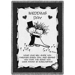 Embroidery & Much More - Great wedding gift personalized with their names and wedding date.