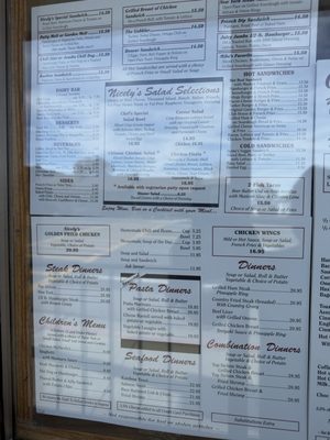 Menu photo 2 Nicely's Lee Vining, CA