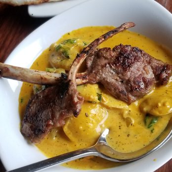 Vij's Restaurant - lamb "popsicles"in fenugreek curry - Indian Near Me - Vancouver, British Columbia