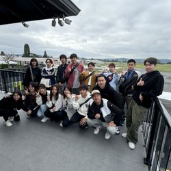 Snohomish Flying Service - Japanese ATC students tour/visit Harvey Field-2024