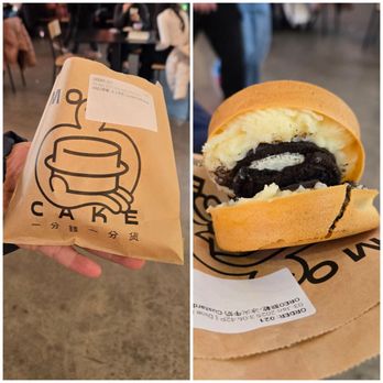 Money Cake - Fire and ice - custard with oreo. - Desserts Near Me - Flushing, New York