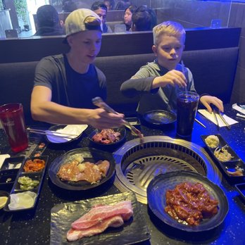 Manna BBQ | Westgate - Boys cooking having a great time pork belly Hawaiian chicken and spicy pork Bulgogi and the other I can't remember the name so good though. - Korean Near Me - Glendale, Arizona Manna BBQ | Westgate - Boys cooking having a great time pork belly Hawaiian chicken and spicy pork Bulgogi and the other I can't remember the name so good though. - Korean Near Me - Glendale, Arizona