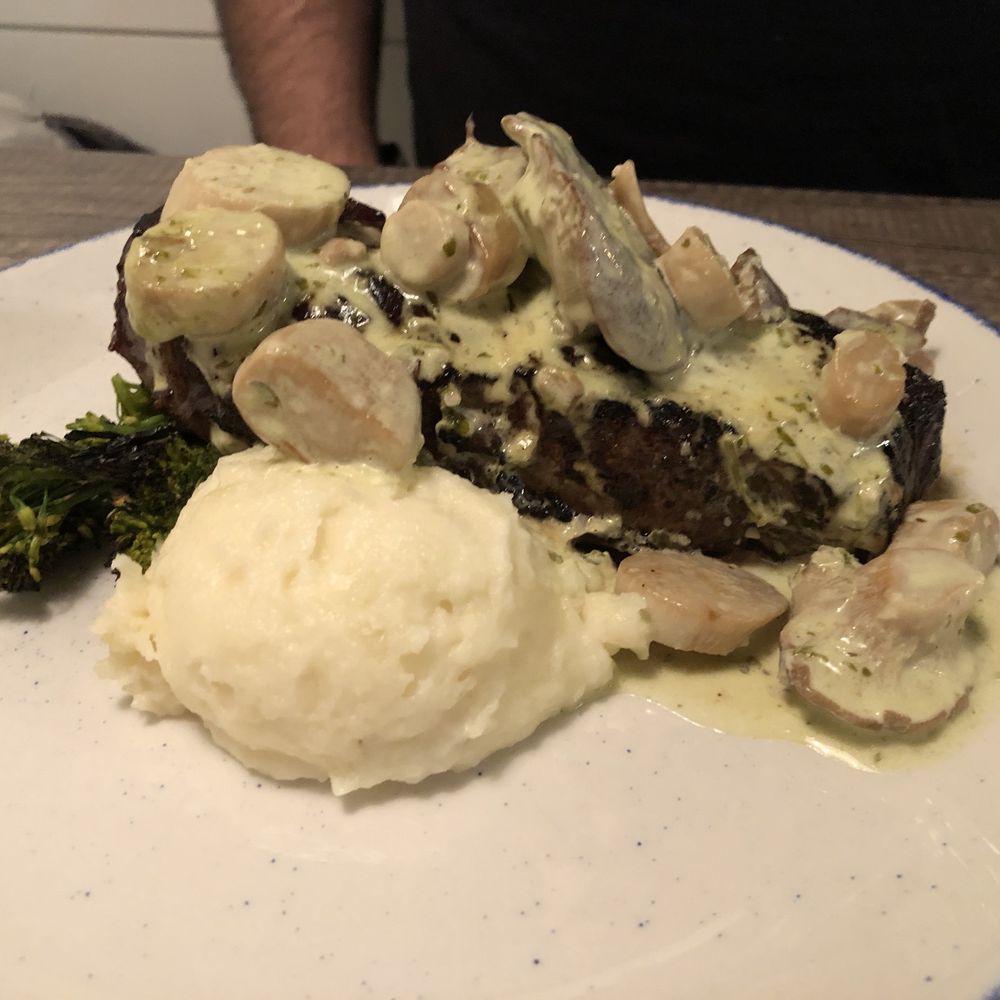 Forc - New York steak with mushrooms - Breakfast & Brunch Near Me - Kamuela, Hawaii