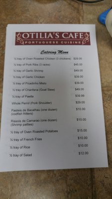 Menu photo 1 Otilia's Cafe Spotswood, NJ