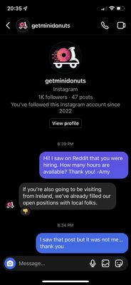 The Mini Donut Company by null