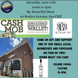 Exterior outside entrance of My Beautiful Mess - Up coming events at MBM for the month of June !! - Sea Cliff, New York Exterior outside entrance of My Beautiful Mess - Up coming events at MBM for the month of June !! - Sea Cliff, New York