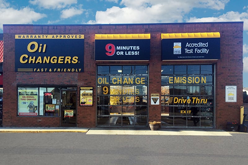 OIL CHANGERS Updated August 2024 196 Steeles Ave. East, Brampton
