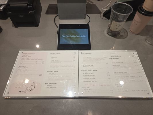 Menu photo 4 Fika Fika Coffee Temple City, CA