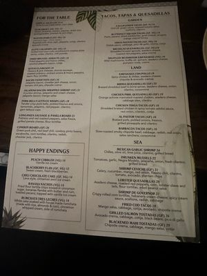 Menu photo 2 Alma Southwest Scottsdale, AZ