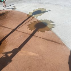 Civic Campus Splash Pad - Art from the sun