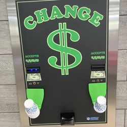 24/7 Coin Laundry - Change Machine. Get some quarters!