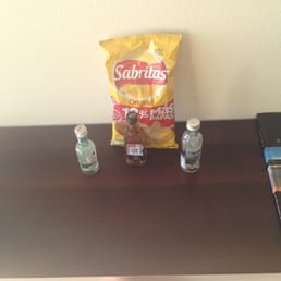 The "upgraded mini bar" for which we paid an extra $3K