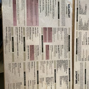 Pinecrest Diner - Breakfast Menu - Diners Near Me - San Francisco, California