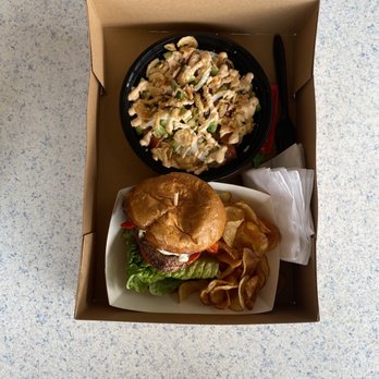The Jetty - Ahi Burger with house made chips and the jetty poke bowl 10/10 on survive, time of waiting and food. We will be returning !! - American Near Me - Newport Beach, California The Jetty - Ahi Burger with house made chips and the jetty poke bowl 10/10 on survive, time of waiting and food. We will be returning !! - American Near Me - Newport Beach, California