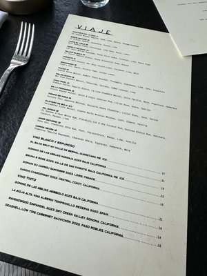 Menu photo 4 Viaje Long Beach, CA