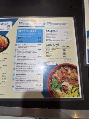 Menu photo 1 Aloha Cones Honolulu, HI